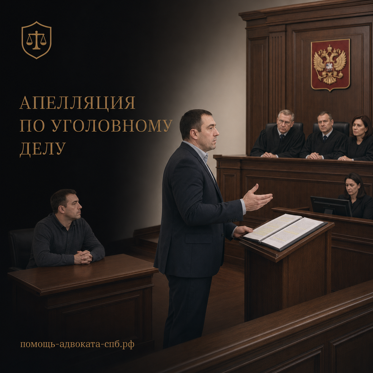 Апелляция по уголовному делу – юридическая услуга адвоката
