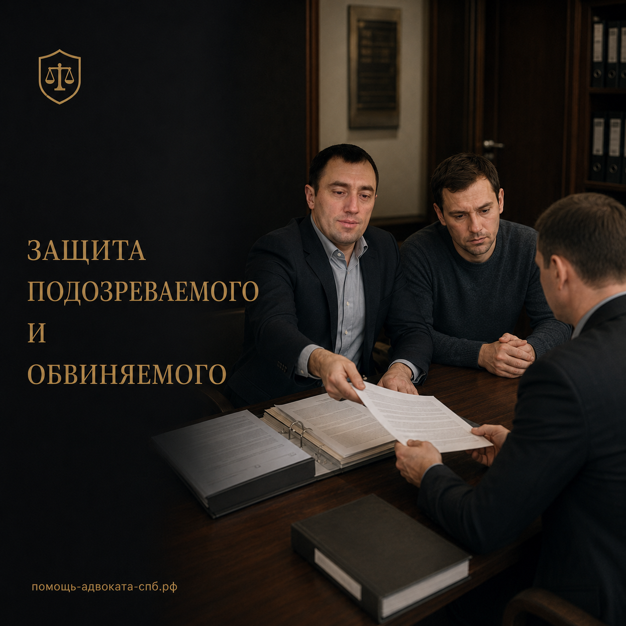 Защита подозреваемого и обвиняемого – юридическая услуга адвоката