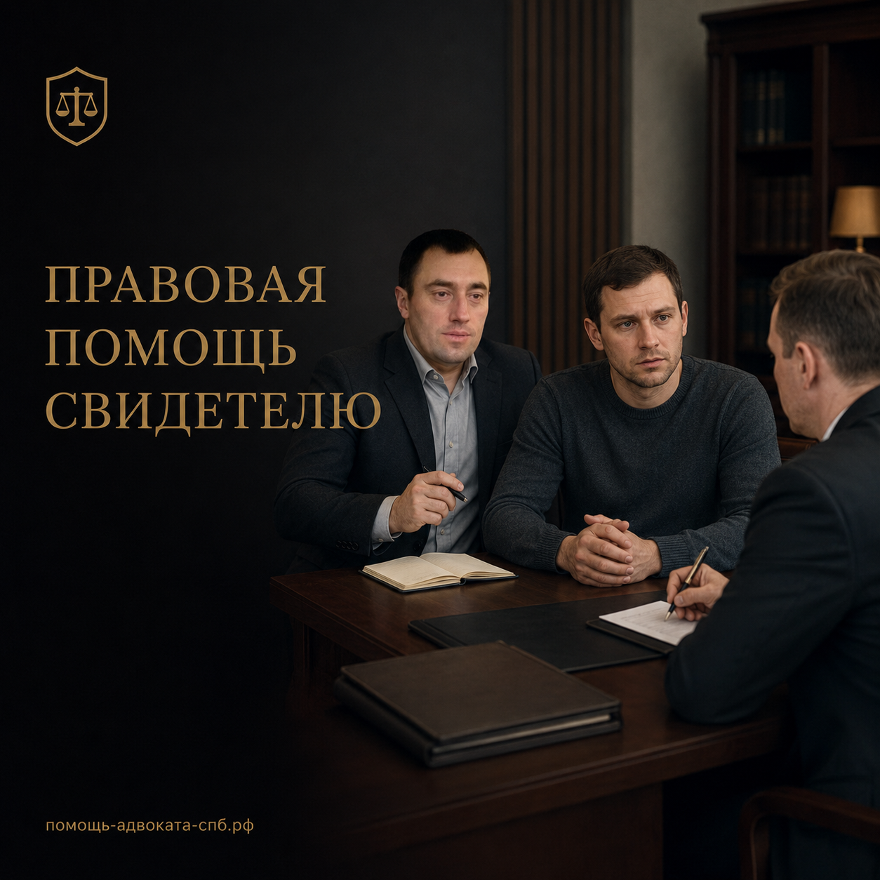 Правовая помощь свидетелю – юридическая услуга адвоката