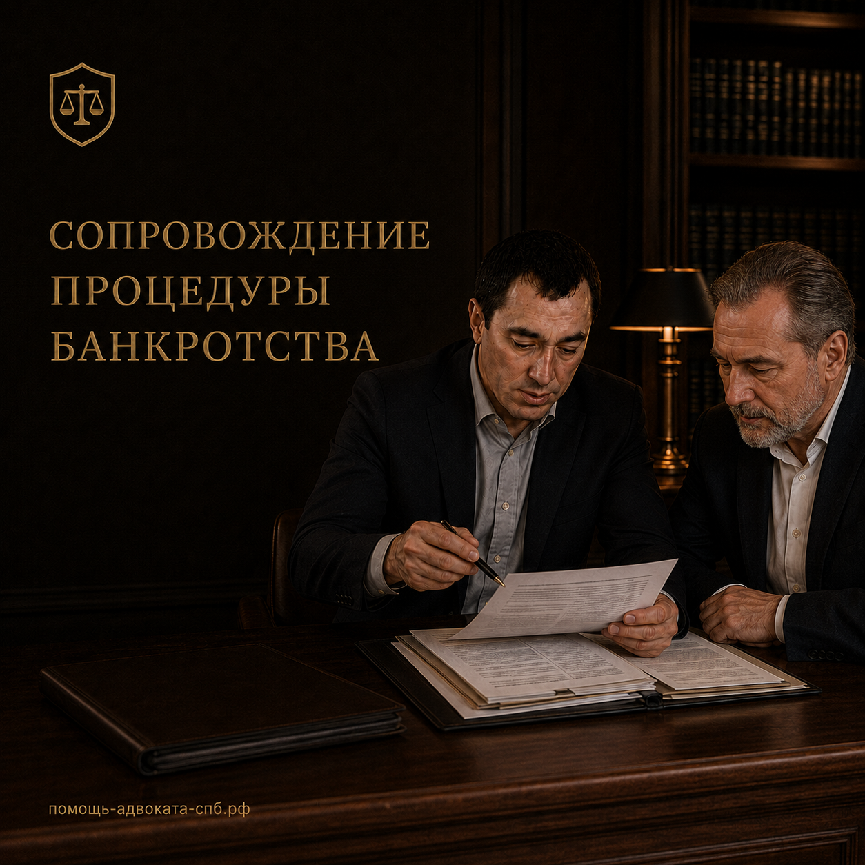 Сопровождение процедуры банкротства – юридическая услуга адвоката