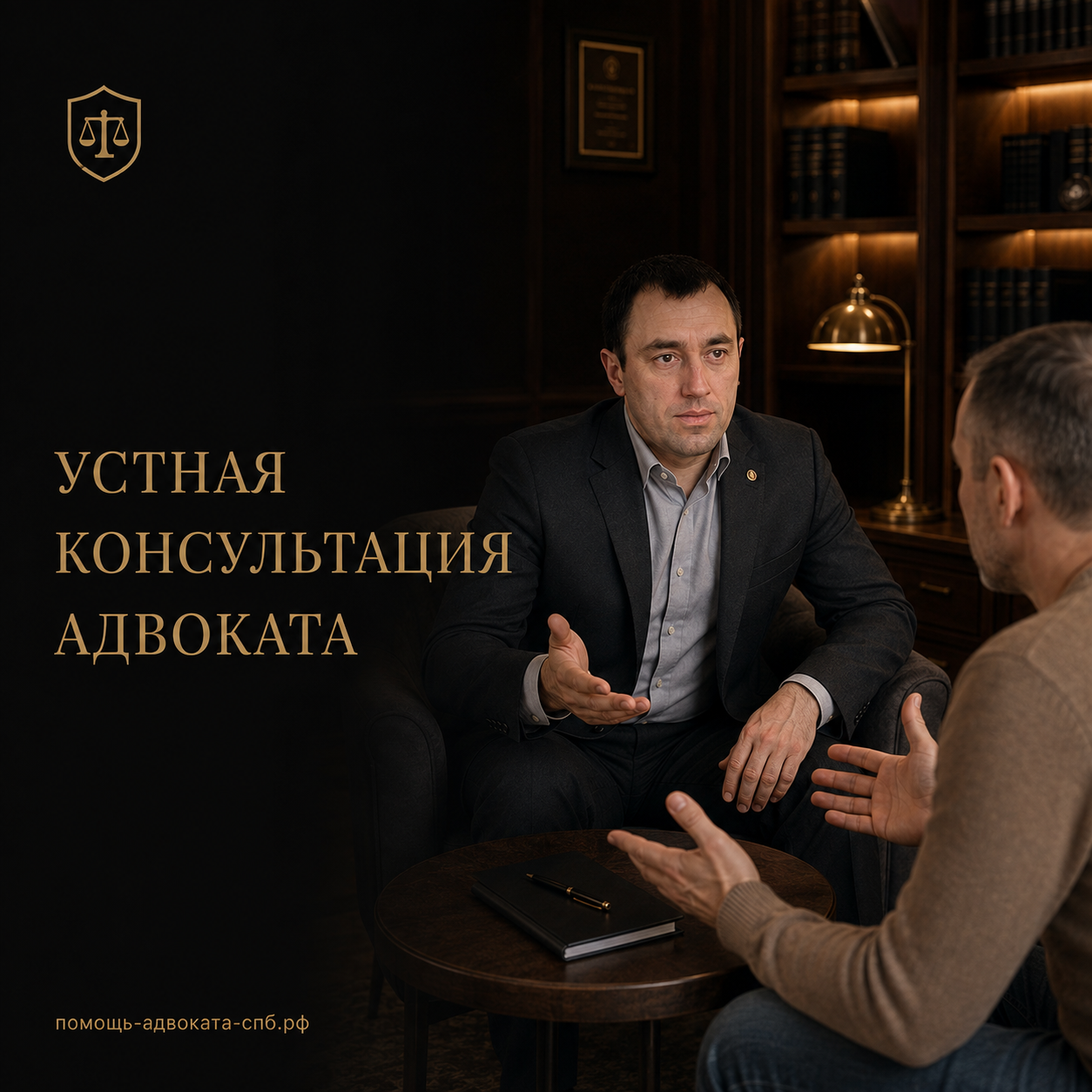 Устная консультация адвоката – услуга адвоката в Санкт-Петербурге